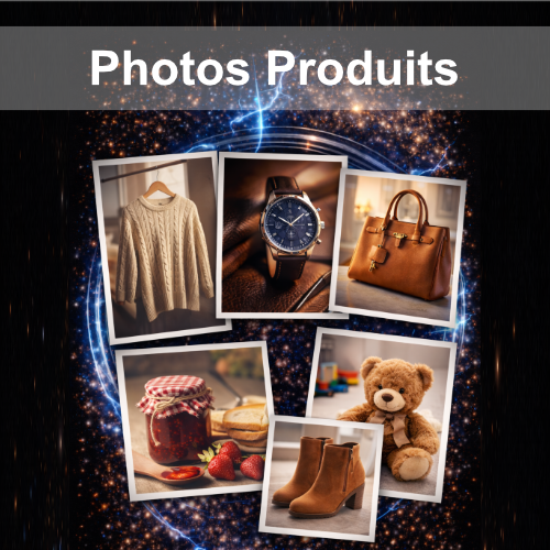 Photos produits promotionnelles valorisantes